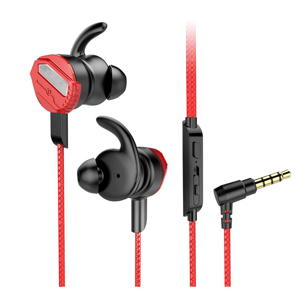 Rampage RM-K35 LOYAL 3,5mm Gaming Kırmızı Kulak İçi Mikrofonlu Kulaklık