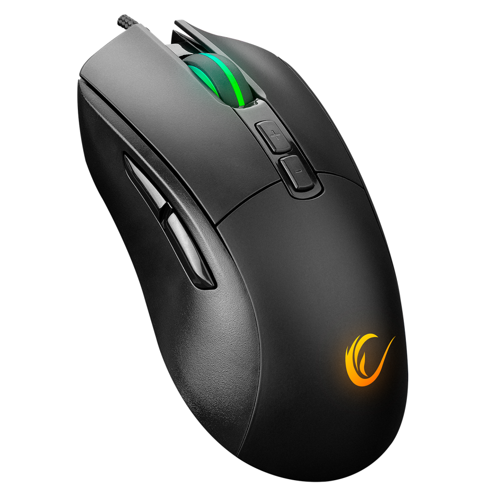 Rampage BYGAME-M1 Full RGB Işıklı 10000dpi 7 Tuşlu Profesyonel Gaming Oyuncu Mouse