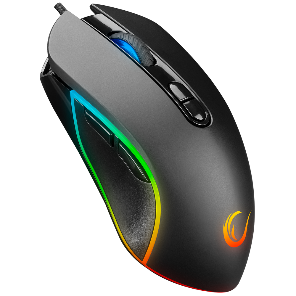 Rampage SMX-G65 ALPOR Usb 7 Tuşlu 7200dpi RGB Ledli Gaming Oyuncu Mouse