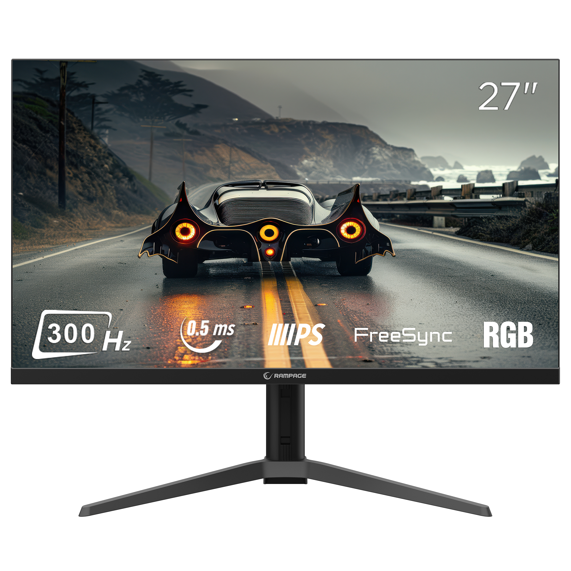 27'' 300Hz 0,5ms Fast IPS QHD Freesync RGB Pivot PC Flat Oyuncu Monitörü