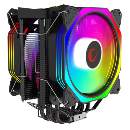 OCTAGON C60 Siyah 1800RPM AM5/LGA1700 Uyumlu Hava Soğutmalı CPU Fan - Rampage