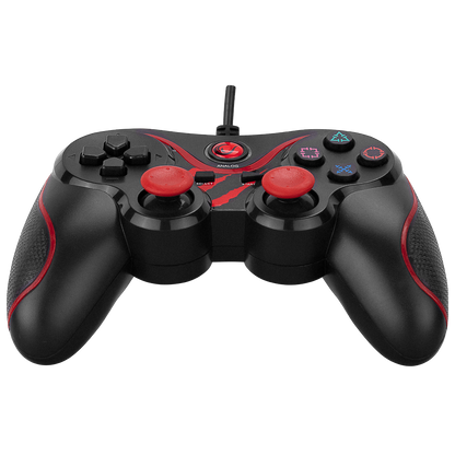 Nebulix PS3/PC Kırmızı USB 1.8m Joypad - Rampage