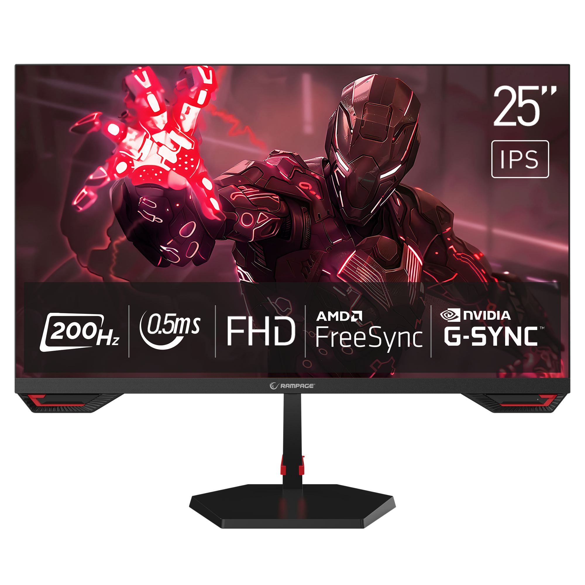 CRIMSON CR25R180 25'' 200Hz 0.5ms FAST IPS Oyuncu Monitörü