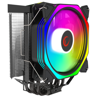 OCTAGON C50 Siyah 1800RPM AM5/LGA1700 Uyumlu Hava Soğutmalı CPU Fan - Rampage