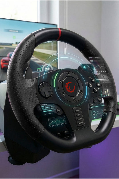 Pedallı Gaming Oyuncu Direksiyonu