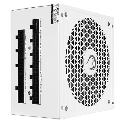 RAGE P10 850W 80+ GOLD APFC FULL MODULER ATX3.0 Beyaz Gaming Power Supply