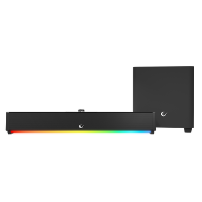 RM-1 SoundWave Plus Siyah 2X15W + 34W Gaming Soundbar Speaker - Rampage