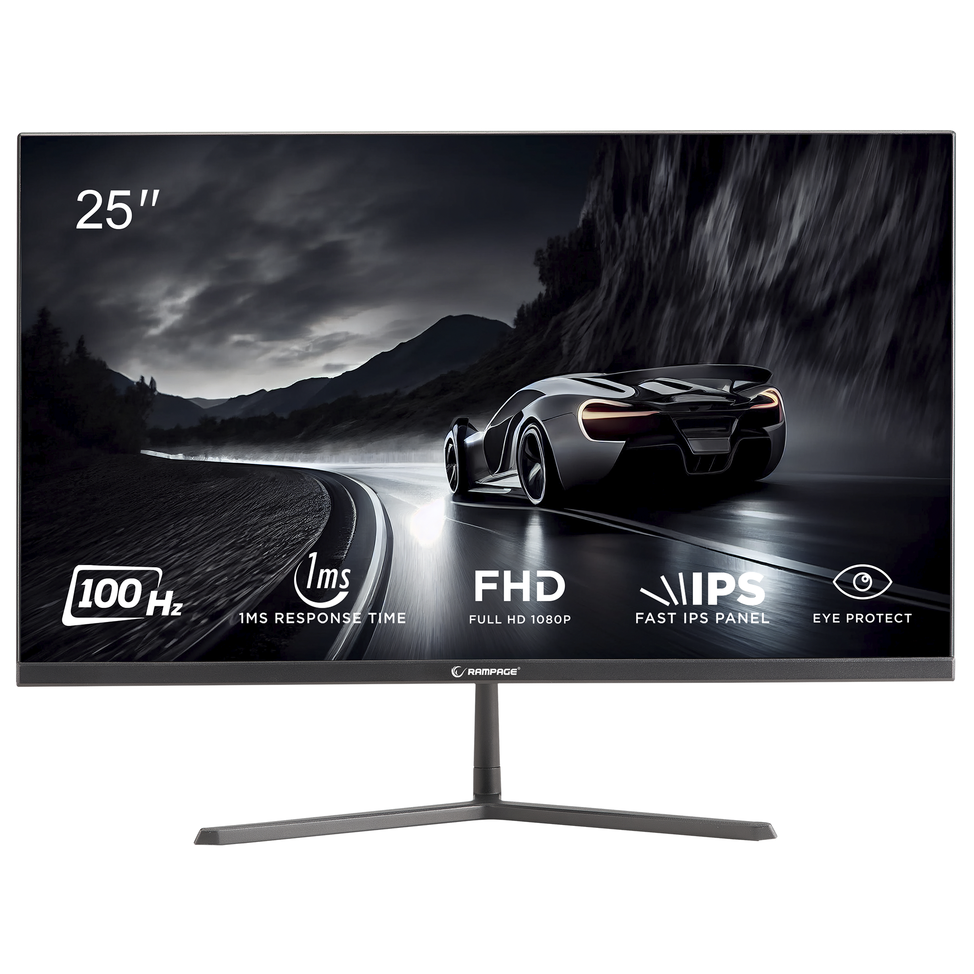 Rm25R100 25'' 100Hz 1ms IPS FHD PC Flat Oyuncu Monitörü