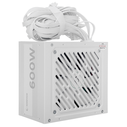 RMP-600-80P 600W 80Plus Bronze 12cm Fan Aktif PFC Beyaz Power Supply - Rampage