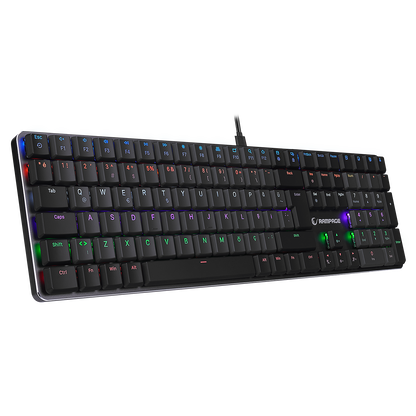 GRANITE PRO Siyah/Gri RED SWITCH Mekanik Gaming Oyuncu Klavye - Rampage