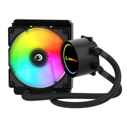 İnfinite C120 ARGB Intel LGA1700/AMD AM5 Uyumlu 120mm Sıvı Soğutmalı Cpu Fan-Siyah