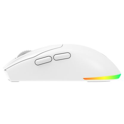 PROTE M5 Kablosuz Beyaz 24000 DPI 3311 Sensor Gaming Oyuncu Mouse - Rampage