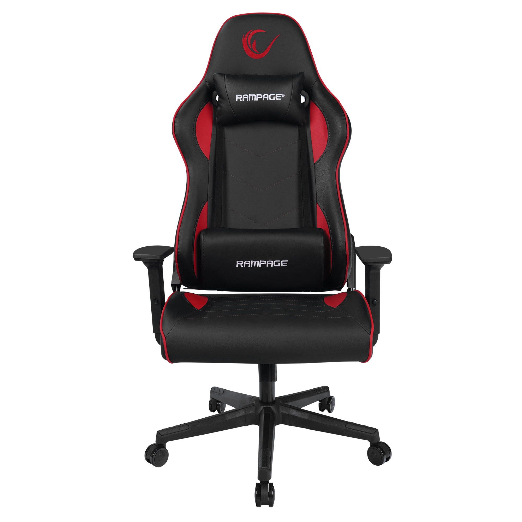 3D Ayarlı Oyuncu Koltuğu Kırmızı/Siyah