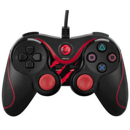 Nebulix PS3/PC Kırmızı USB 1.8m Joypad - Rampage