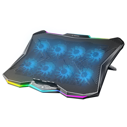 Rc16 Octal 8 Fanlı RGB 14-17.3 inç Notebook Soğutucu Stand