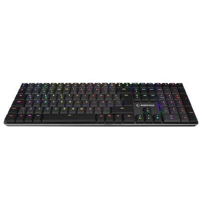 GRANITE PRO Siyah/Gri RED SWITCH Mekanik Gaming Oyuncu Klavye - Rampage