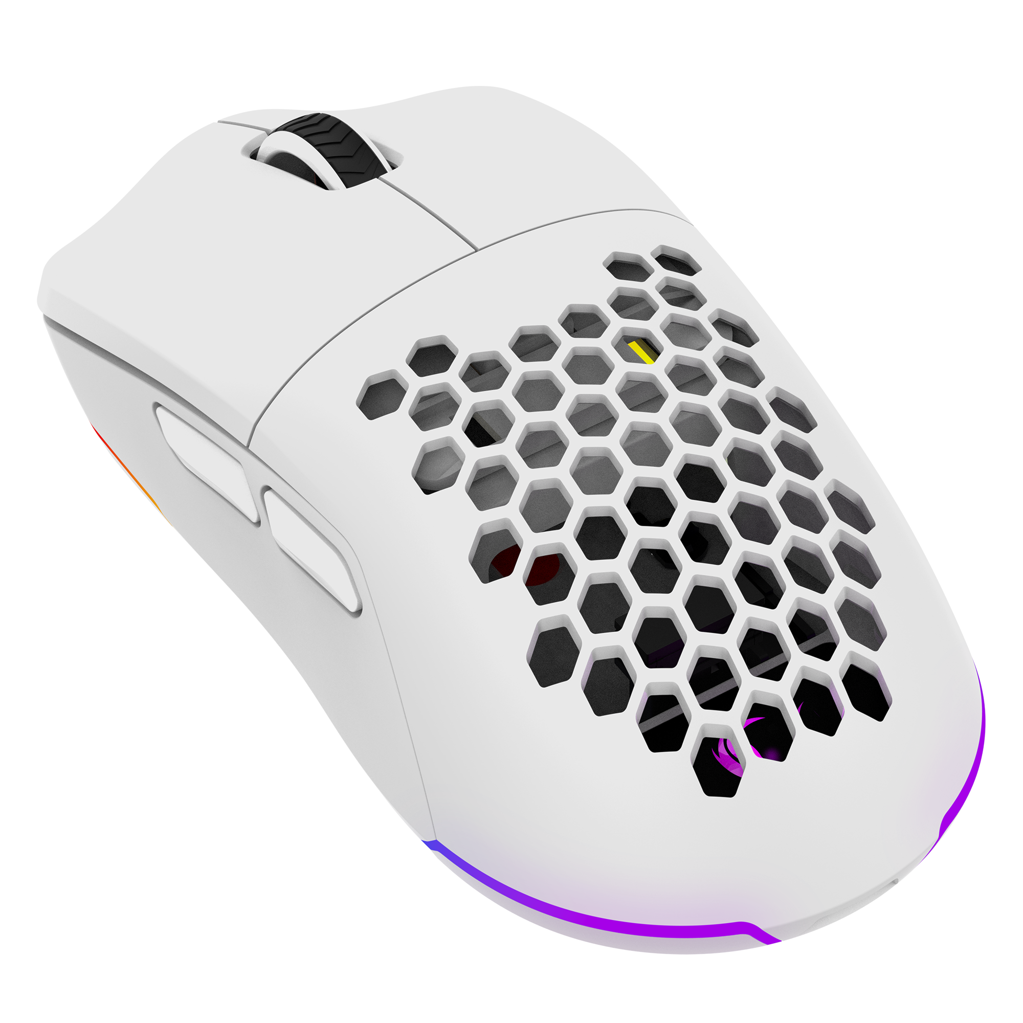 BLINK PRO Kablosuz Beyaz RGB Ledli Şarjlı 24000 DPI 3311 Sensor Gaming Oyuncu Mouse