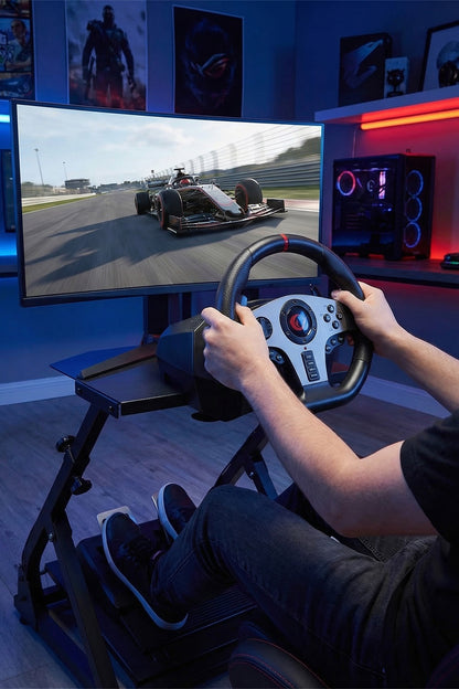 Pedallı Gaming Oyuncu Direksiyonu