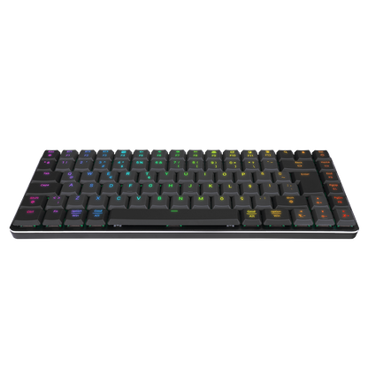 W-Granite Kablosuz Mekanik Oyuncu Klavye-Siyah/Gri