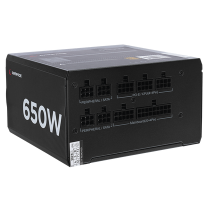 MATE M650-650W Full Modular 80 Plus Bronze Aktif PFC Siyah Power Supply - Rampage