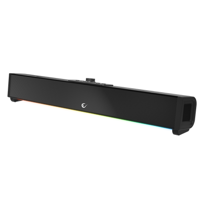 RM-1 SoundWave Plus Siyah 2X15W + 34W Gaming Soundbar Speaker - Rampage