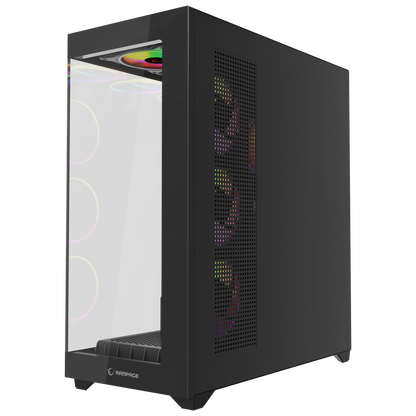 Hydra V3 Black 750W 80+ Bronze 7x12cm RGB Fan Atx Mid-T Oyuncu Kasası-Siyah