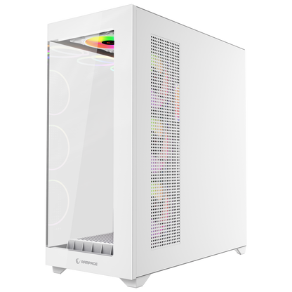 Hydra V3 White 750W 80+ Bronze 7x12cm RGB Fan Atx Mid-T Oyuncu Kasası-Beyaz