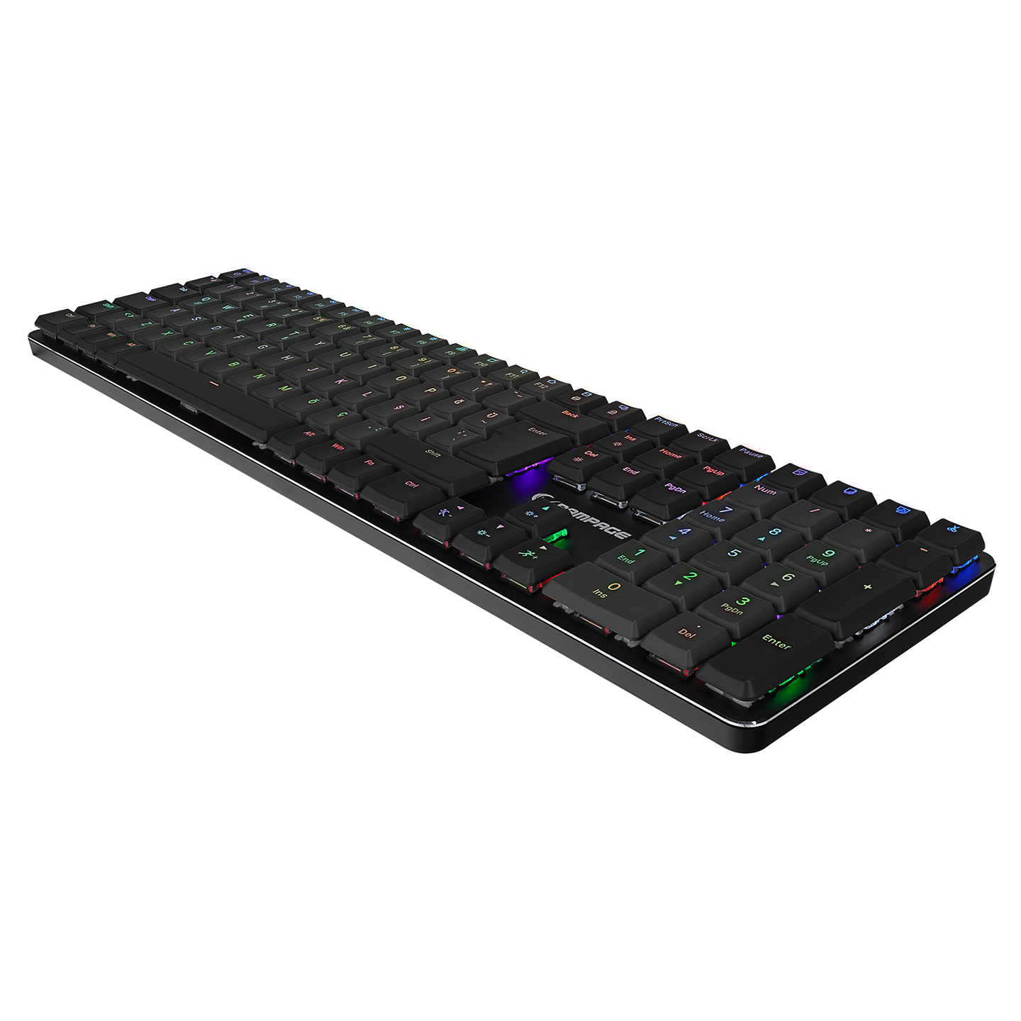 GRANITE PRO Siyah/Gri RED SWITCH Mekanik Gaming Oyuncu Klavye
