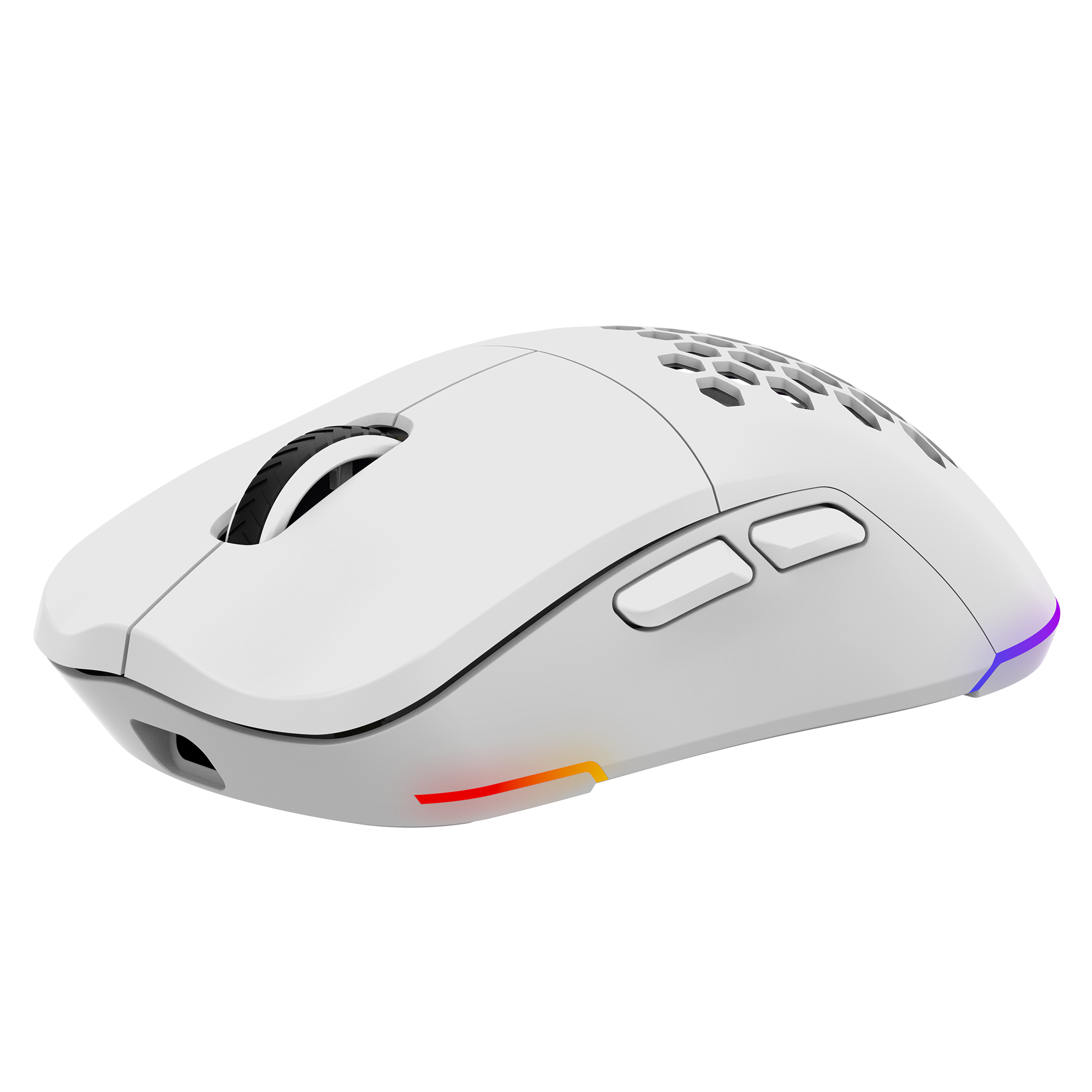 BLINK PRO Kablosuz Beyaz RGB Ledli Şarjlı 24000 DPI 3311 Sensor Gaming Oyuncu Mouse