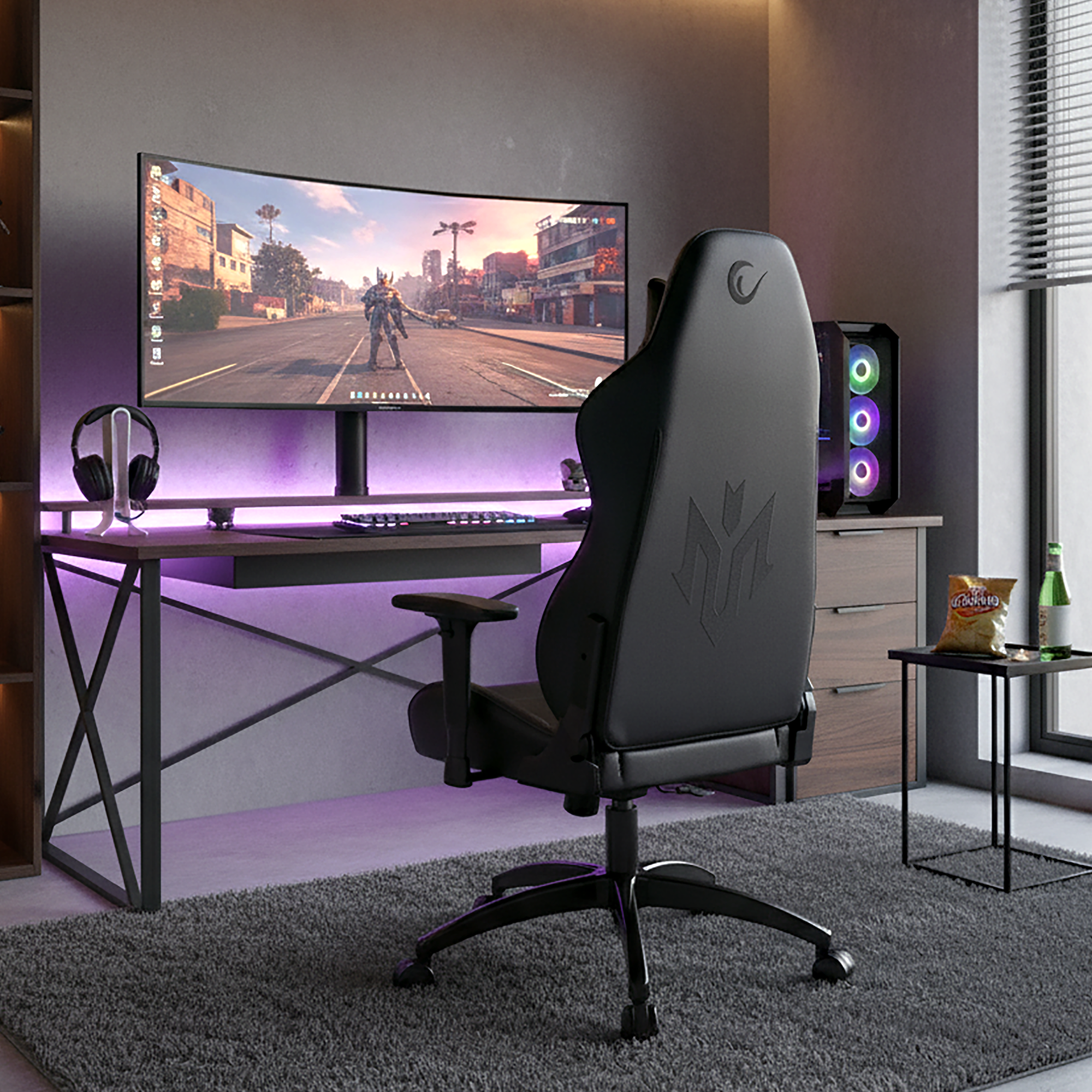 Oyuncu Koltuğu- Siyah