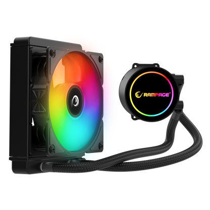 İnfinite C120 ARGB Intel LGA1700/AMD AM5 Uyumlu 120mm Sıvı Soğutmalı Cpu Fan-Siyah