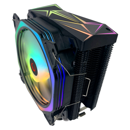 OCTAGON C50 Siyah 1800RPM AM5/LGA1700 Uyumlu Hava Soğutmalı CPU Fan - Rampage