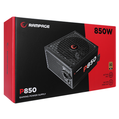 P850 850W 80+ GOLD APFC Beyaz PC Power Supply