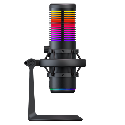 BEMOL Siyah RGB Shock Mount Masaüstü Mikrofon - Rampage