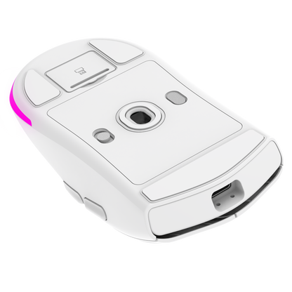PROTE M5 Kablosuz Beyaz 24000 DPI 3311 Sensor Gaming Oyuncu Mouse - Rampage