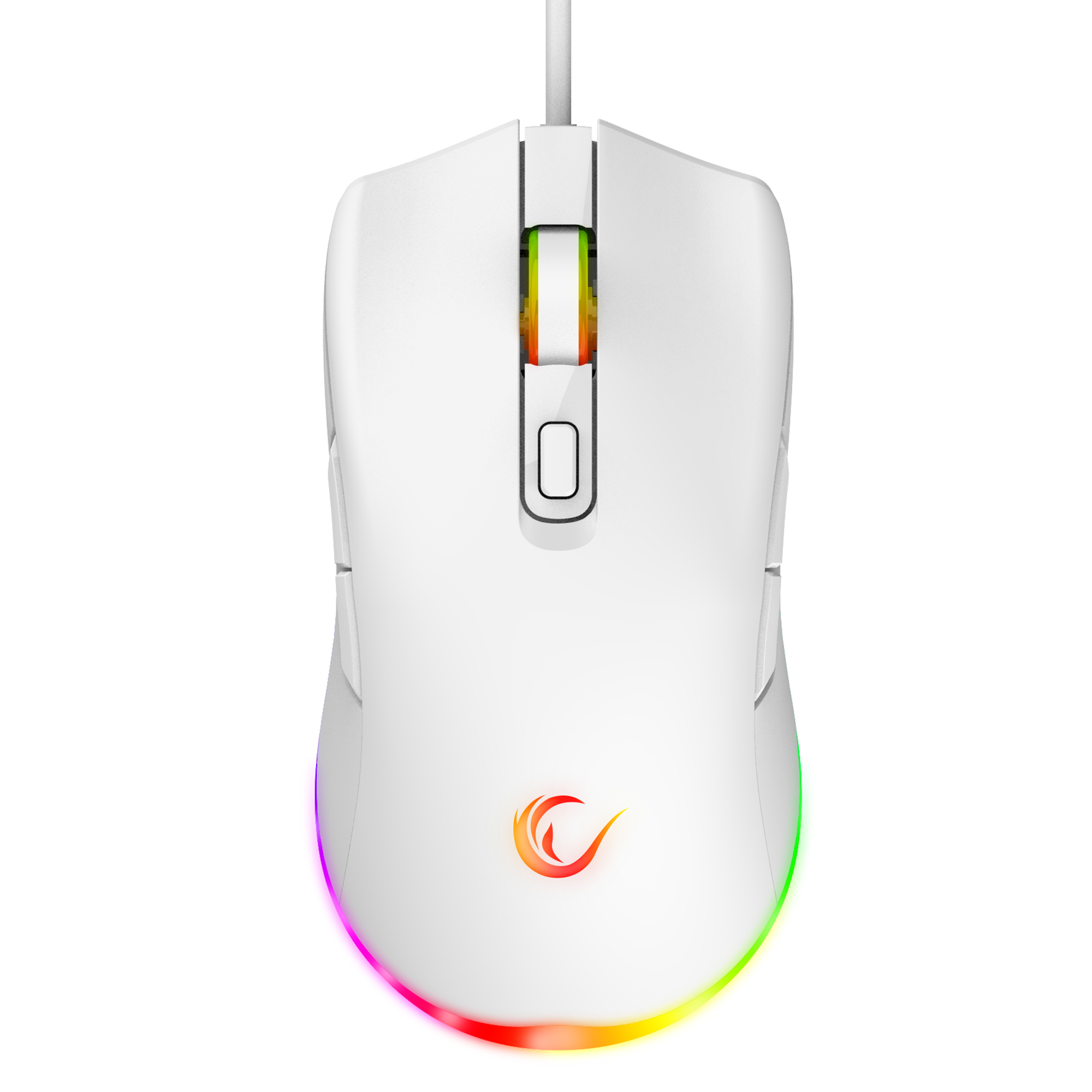 KM-RX7 FORTUNA V2 Beyaz Gaming Combo Q Gaming Klavye + 12800 dpi Mouse - Rampage
