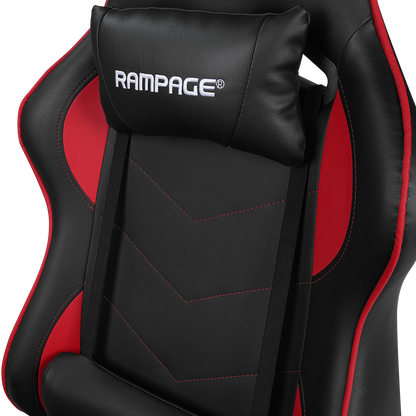 3D Ayarlı Oyuncu Koltuğu Kırmızı/Siyah