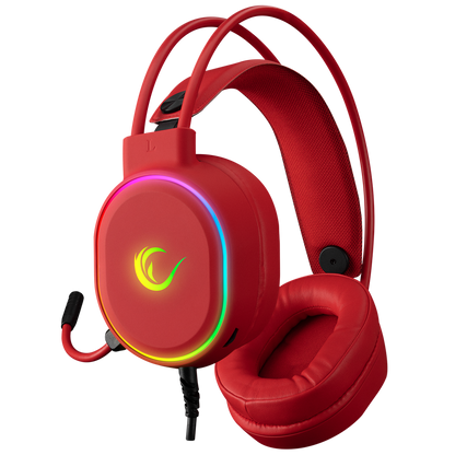 ROGUE RGB USB Oyuncu Kulaklığı - Kırmızı