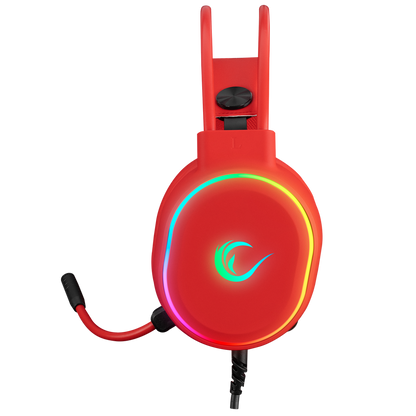 ROGUE RGB USB Oyuncu Kulaklığı - Kırmızı