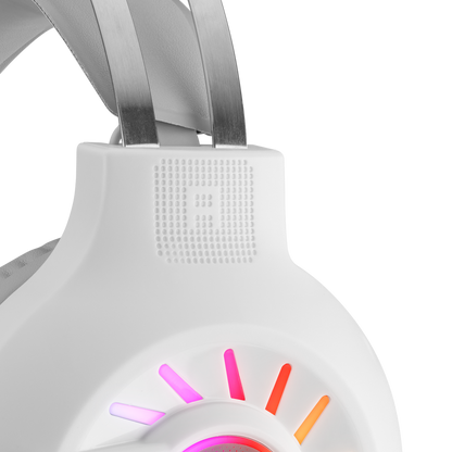 RM-K44 - Beyaz ZENGIBAR RGB 7.1 Oyuncu Kulaklığı - Rampage