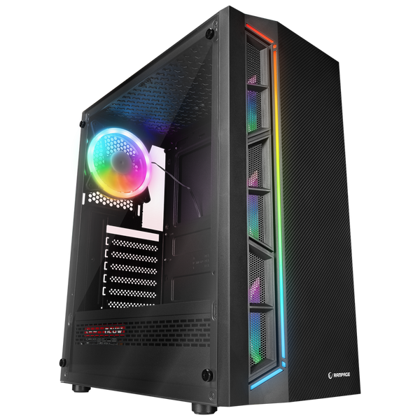 Victory Plus 600W 80+ Bronze Tempered Glass 4x12cm RGB Fan ATX Mid