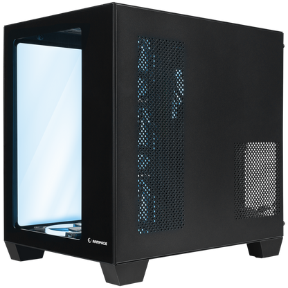 ICEWAVE Siyah Temperli Camlı Transparan E-ATX Mid-T Gaming Oyuncu Kasası