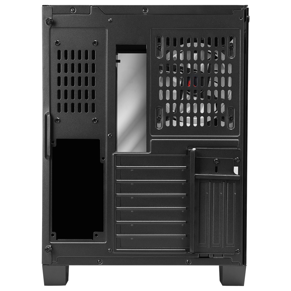 ICEWAVE Siyah Temperli Camlı Transparan E-ATX Mid-T Gaming Oyuncu Kasası