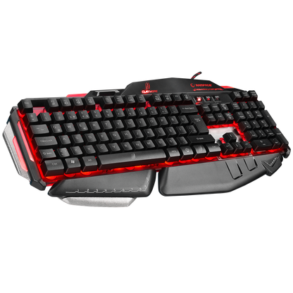 Rampage Claymore Siyah USB Gaming US Layout Multimedia Klavye
