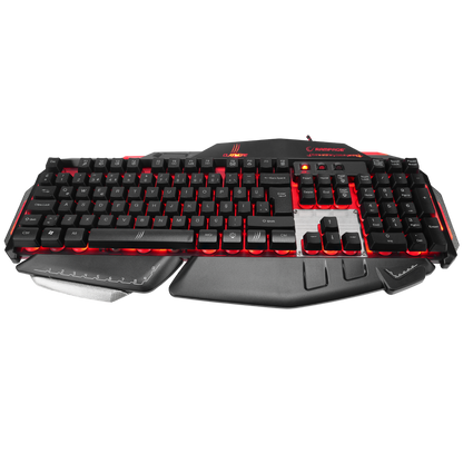 Rampage Claymore Siyah USB Gaming US Layout Multimedia Klavye