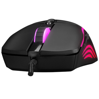 SMX-R54 VIBE Usb Siyah RGB Aydınlatmalı 6400 dpi Gaming Oyuncu Mouse