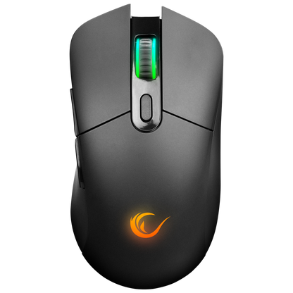 SMX-R89 X-PIKE Kablosuz/Kablolu Siyah RGB Ledli Şarjlı Gaming Oyuncu Mouse - Rampage
