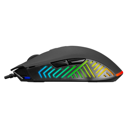 SMX-G68 SPEAR Full RGB 7200DPI Siyah 7D Makrolu Gaming Oyuncu Mouse