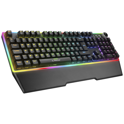RMK-X2 MIRACLE Siyah USB Full RGB Aydınlatmalı Multimedia Q Red Switch Gaming Oyuncu Mekanik Klavye