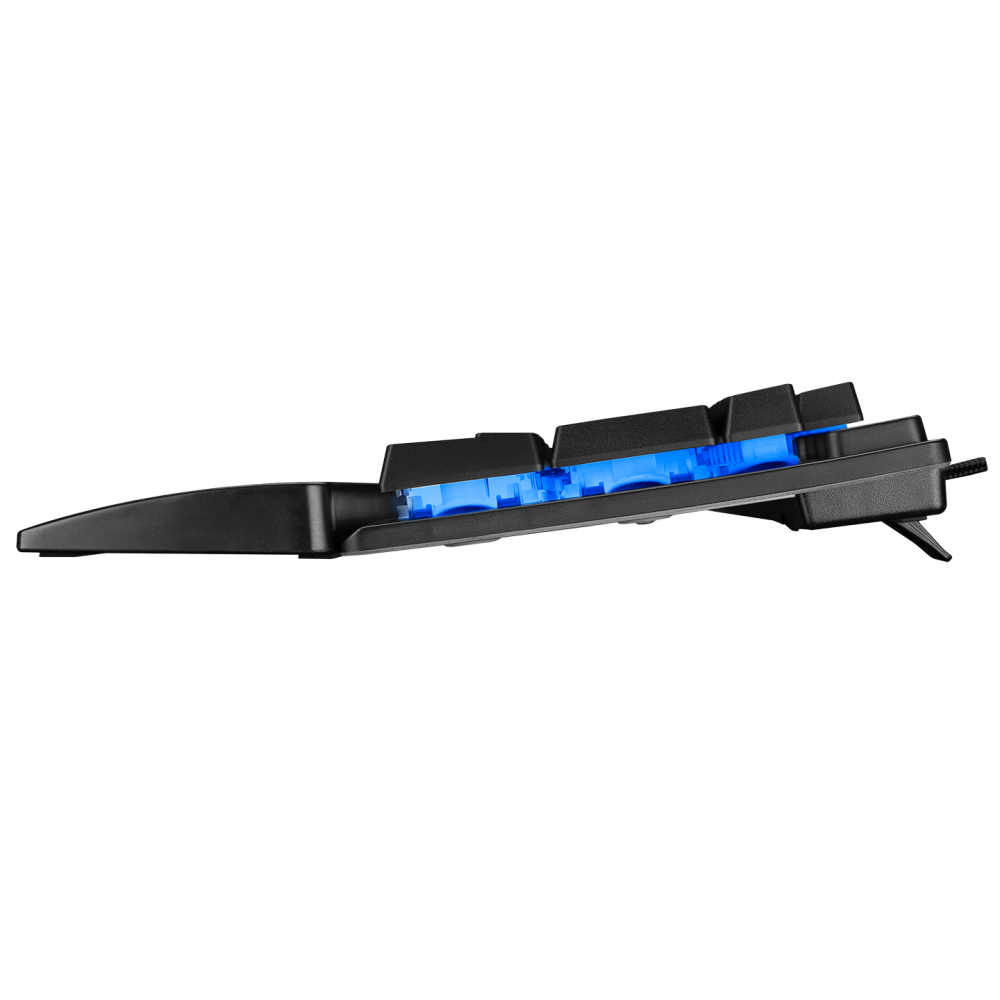 KB-RX77 RUNNER Siyah USB Rainbow Aydınlatmalı Q Bilek Destekli Gaming Klavye